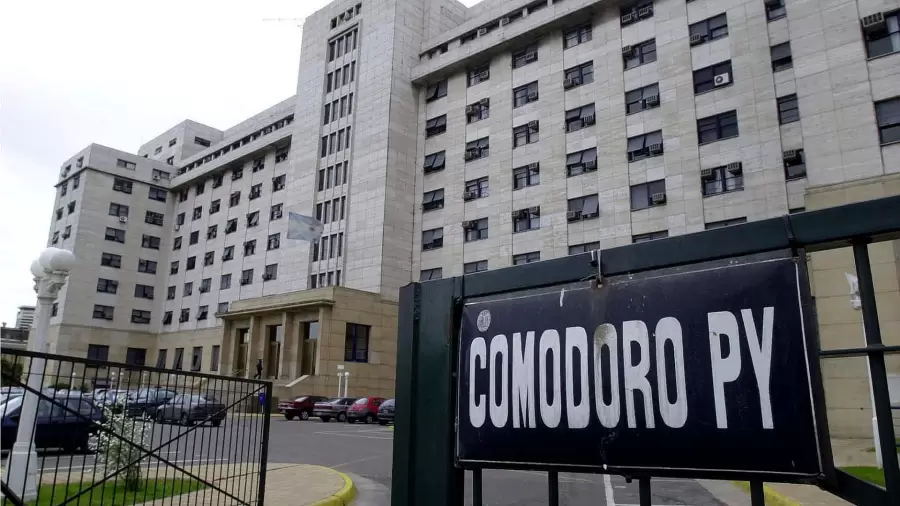 Los tribunales de Comodoro Py, donde se sustancia la causa contra el expresidente. (Foto: web)