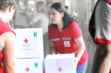 Medios de vida y primeros auxilios, objetivos de Cruz Roja Argentina