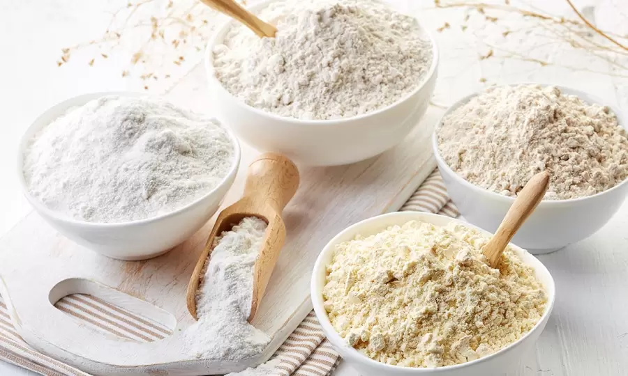 El término "harina" no es privativo del trigo: existen de varios cereales y legumbres