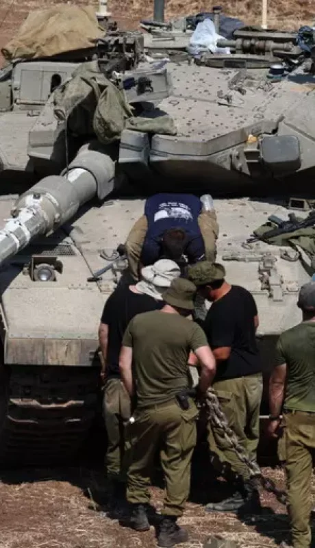 Israel prepara su fuerza terrestre  /