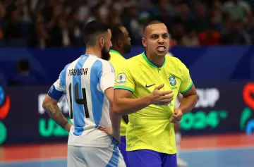 Argentina perdió con Brasil y se consagró subcampeona del Mundial de Futsal