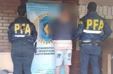 Alerta de bomba en el aeropuerto: un detenido por amenazas contra Milei