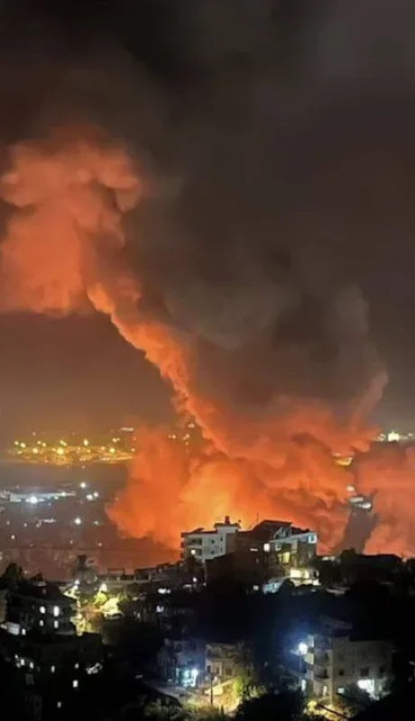 Israel bombardea a Beirut