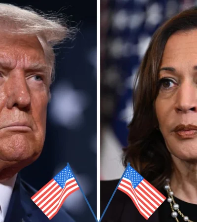 Donald Trump, Kamala Harris