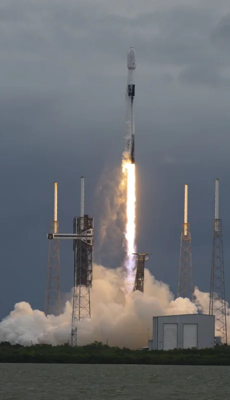 La misión Hera está acoplada a un lanzador SpaceX Falcon 9.