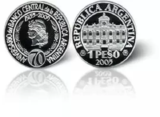 Moneda de 1 peso de colección