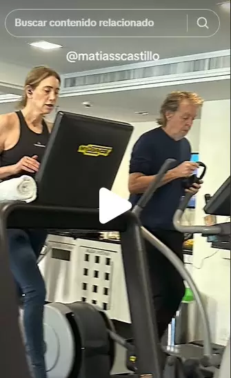 "Me encontré con dios", describe el autor del video.