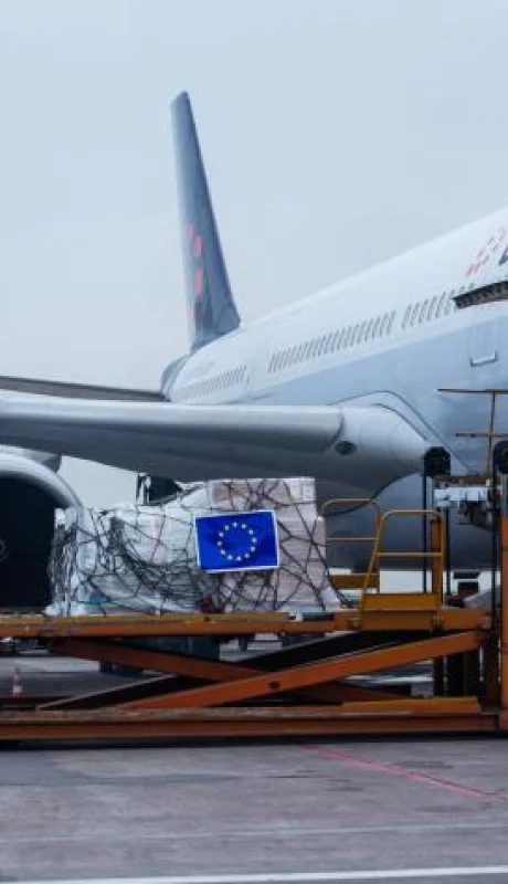 El puente aéreo está en el marco de un presupuesto de emergencia de más de 100 millones de euros