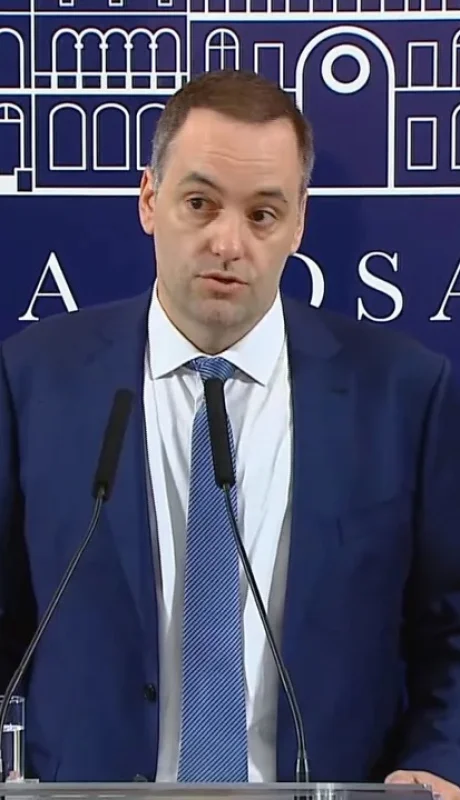 El vocero presidencial, Manuel Adorni.