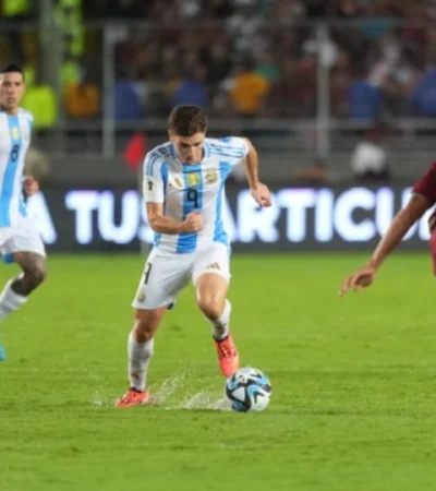 Argentina no pudo en su cancha en donde no se podía jugar.