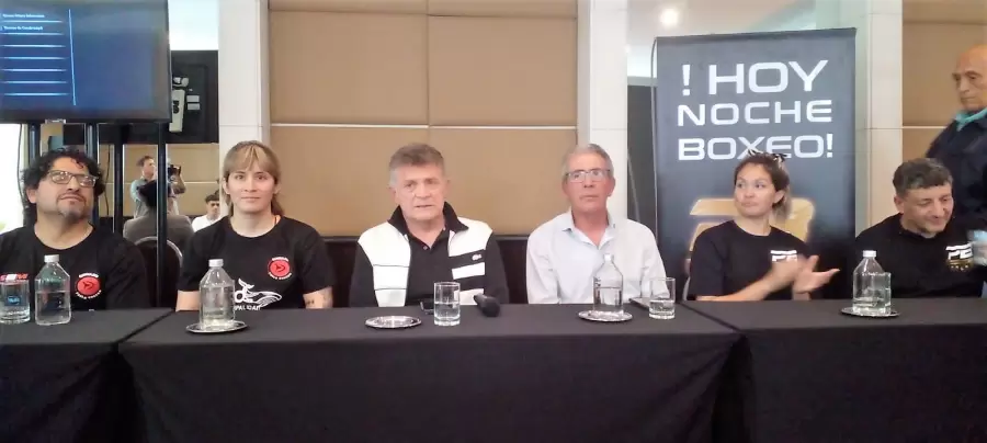 Conferencia de prensa previa al evento. FOTO: Federación de Box.
