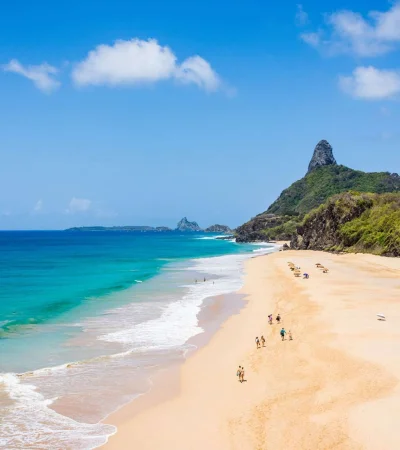 Las playas de Brasil son muy elegidas por los argentinos.