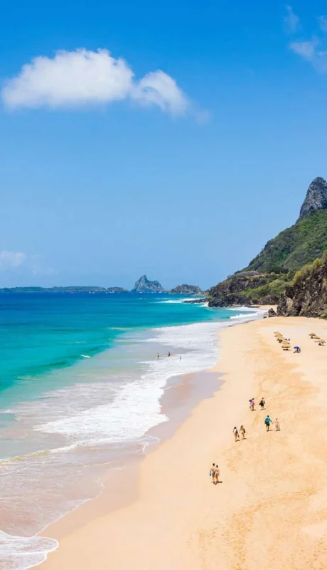 Las playas de Brasil son muy elegidas por los argentinos.