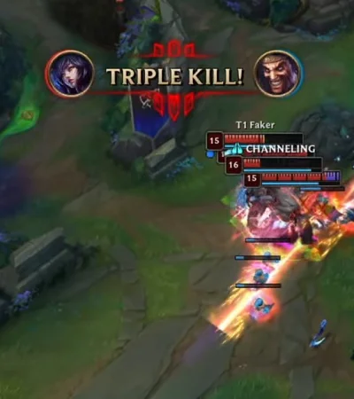 Faker dando cátedra