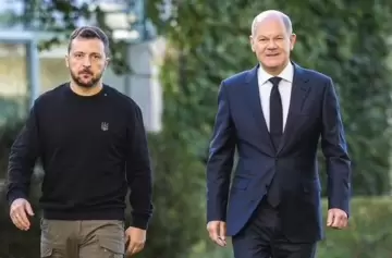 El canciller alemán Olaf Scholz dará una suma millonaria para ayudar a Ucrania