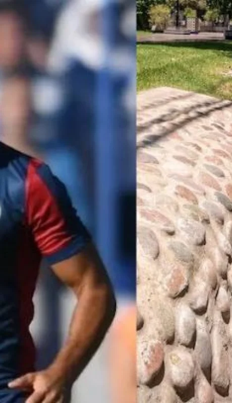 El jugador de San Lorenzo se lesionó al caerse en una acequia mientras saludaba a los hinchas a su llegada a Mendoza