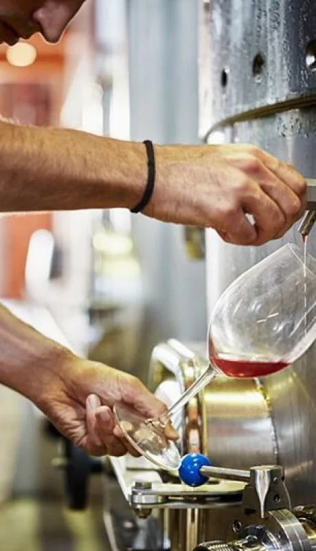 Producción de vinos a granel