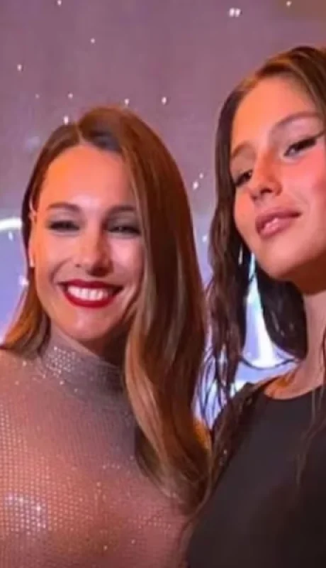 Pampita junto con Delfina García Moritán