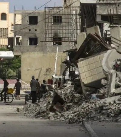 Ataque a una escuela de Gaza