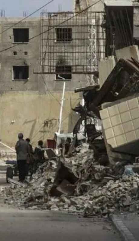 Ataque a una escuela de Gaza