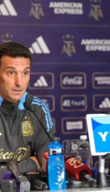 Scaloni palpitó el duelo ante Bolivia.