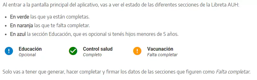 Aclaraciones para hacer el trámite