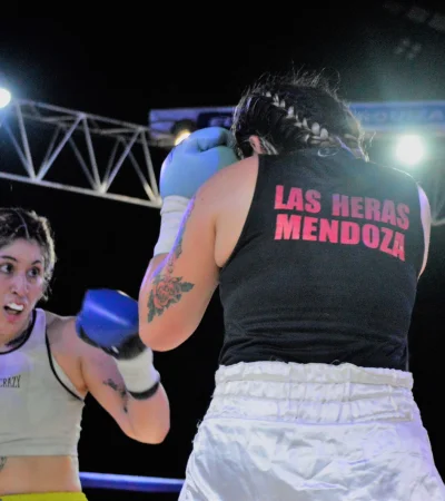 Tremendo espectáculo en la Federación de Box.