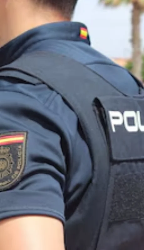 Policía Nacional de España.