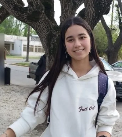 El día que Selene partía de Verónica hacia Bariloche con sus compañeros.