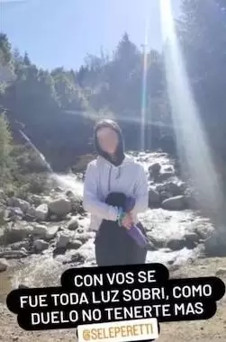 Despedida en redes de sus familiares y amigos