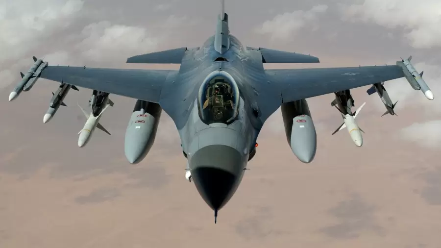 Lockheed Martin F-16 Fighting Falcon.