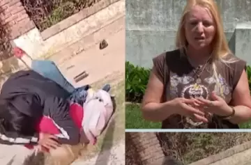 Video: una maestra jardinera fue atacada a golpes por una madre