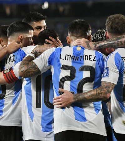 Selección argentina de fútbol.