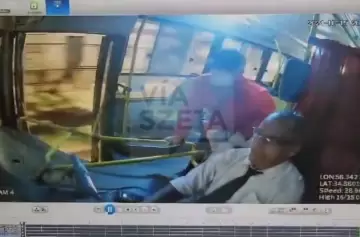 Video: apuñaló a un colectivero que habría estado con su esposa