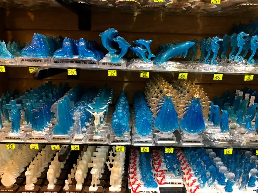 Souvenirs típico de la costa atlántica.