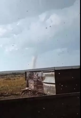 Tornado en La Pampa.