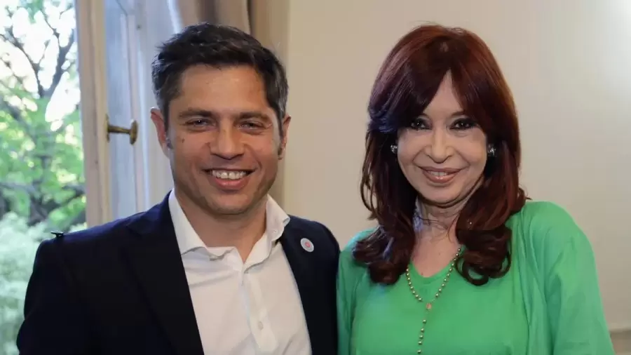 Axel Kicillof y Cristina Fernández.