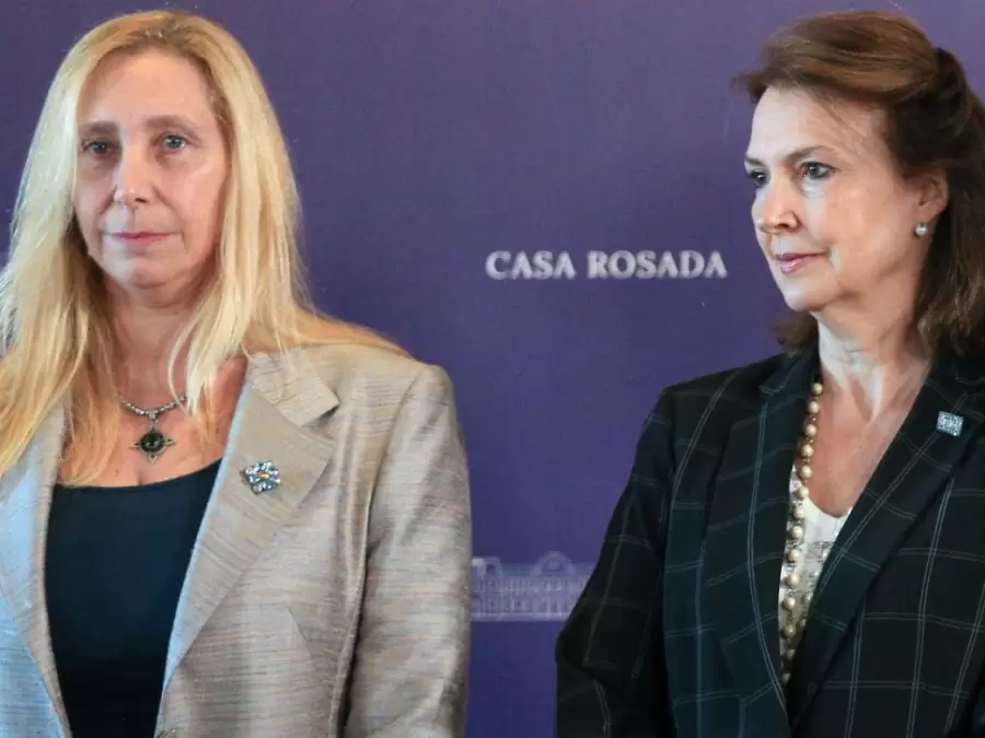 Karina Milei y Diana Mondino