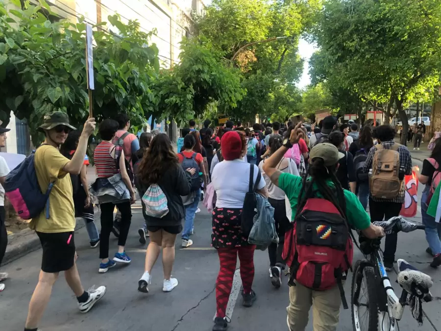 Marcha universitaria.