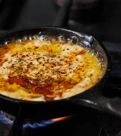 Exquisita provoleta a la parrilla