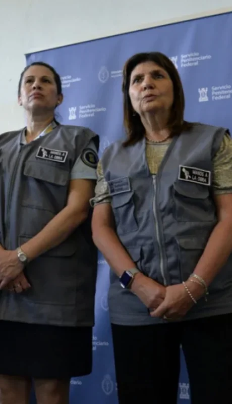 Patricia Bullrich en el Servicio Penitenciario