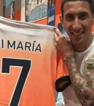 El club que formó en inferiores a Ángel Di María recibió las pelotas por su pase