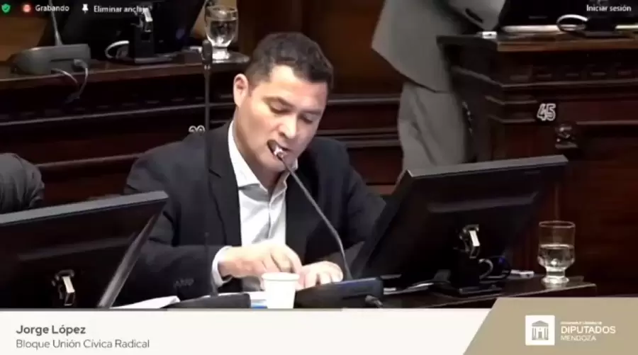 Jorge López, titular de la Comisión de Hacienda y Presupuesto  /