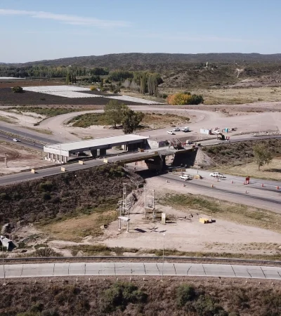 La Variante Palmira, una de las alcanzadas por la motosierra