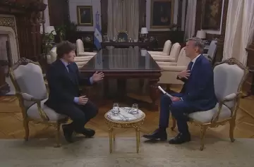 Milei habló de "depp" motosierra, el fin del kirchnerismo y cuestionó a Villarruel