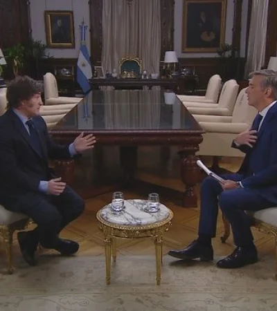 Entrevista de Franco Mercuriali al presidente Javier Milei