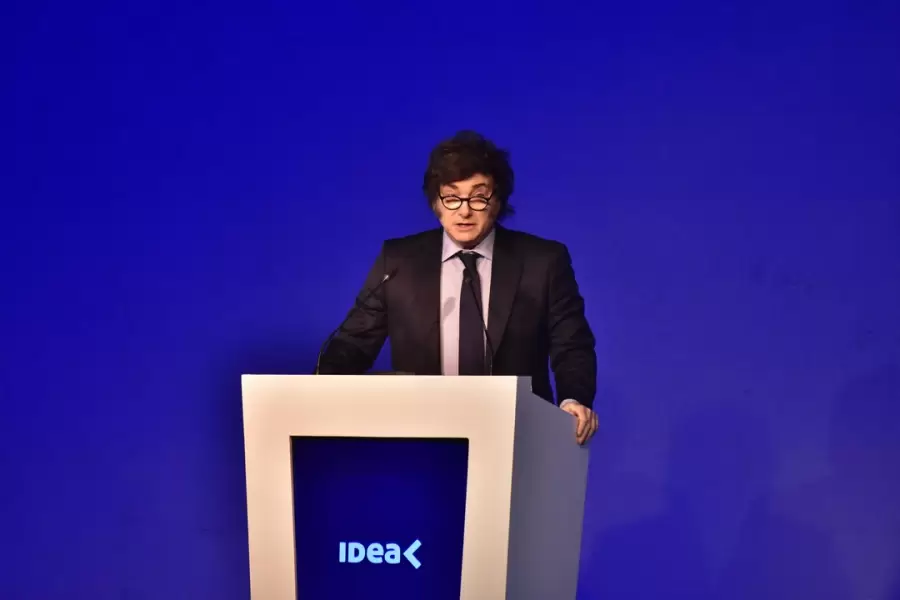 Milei en el Coloquio de Idea