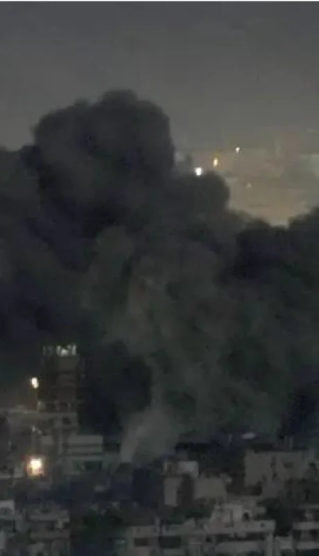 Israel asfixia a la capital libanesa con incesantes incursiones aéreas.