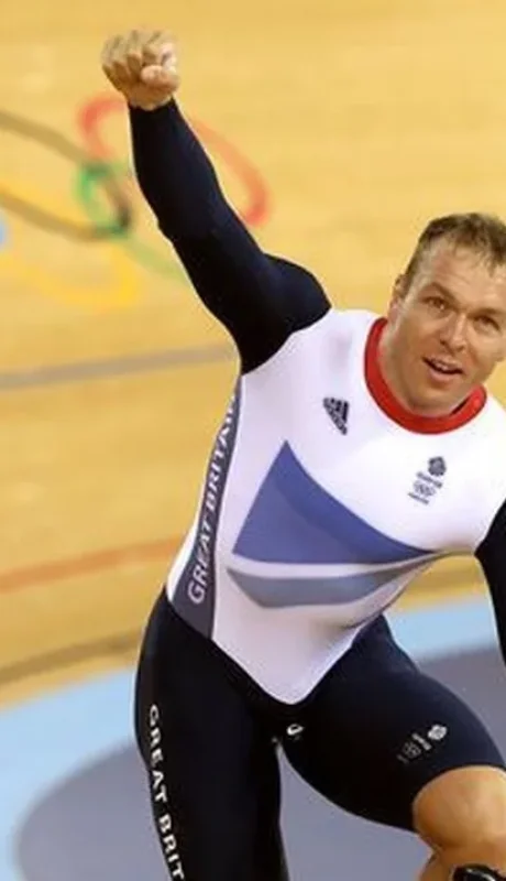 Medallista olímpico Chris Hoy.