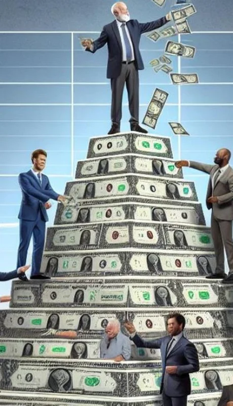 Estafa piramidal.